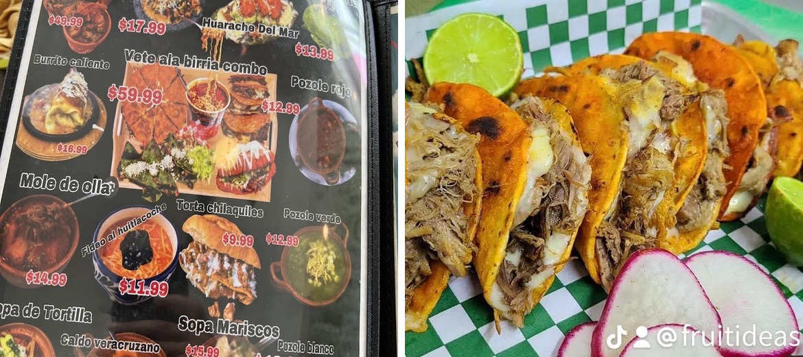 Frida campestre#2 channelview restaurant & farm Menu