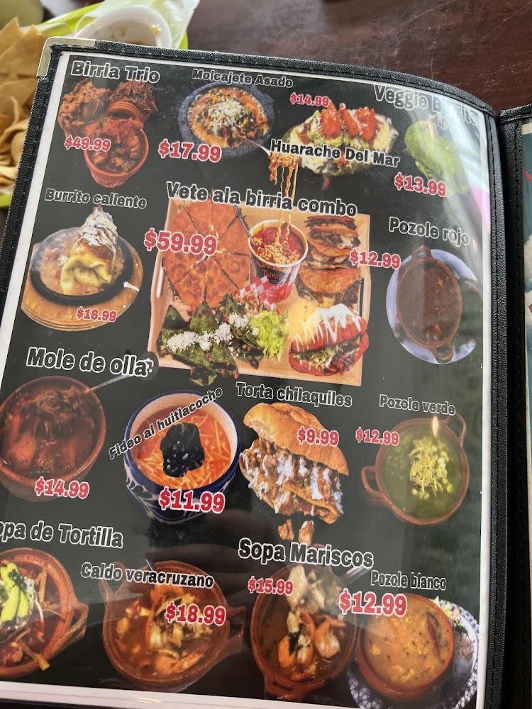 Frida campestre#2 channelview restaurant & farm Menu image 1